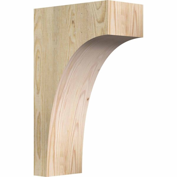 Ekena Millwork Huntington Rough Sawn Corbel, Douglas Fir, 6"W x 12"D x 20"H COR06X12X20HUN00RDF - main